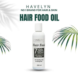 Organic Havelyn Hair Food Oil, improves hair strength and shine Havelyn Hair Food Oil bottle for natural hair nourishment and growth